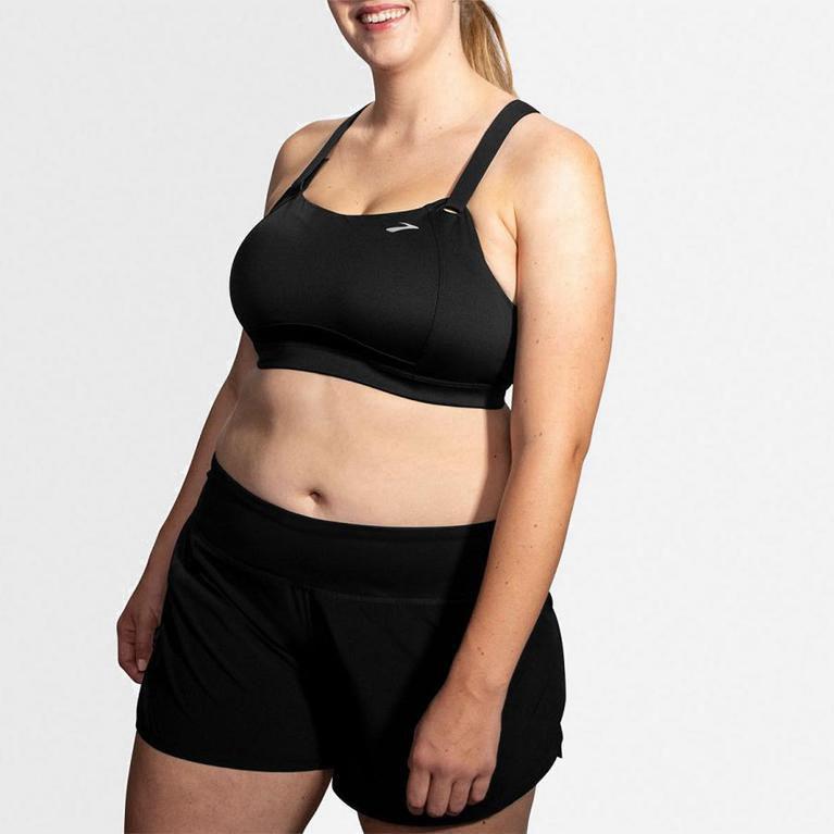Brooks Juno Sports Run Bra Dam 640591-PWZ Grå